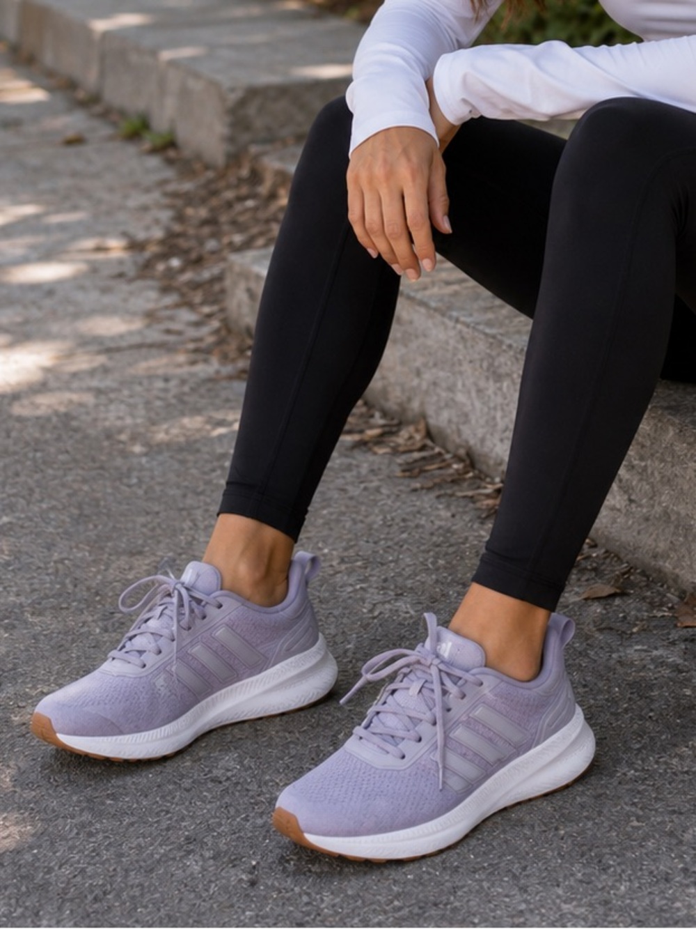 Adidas X_PLR Path Sneakers Women’s Size 6 Lilac/Lavender Cloudfoam Running Shoes